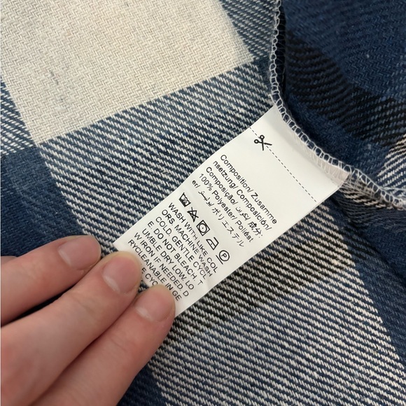 NWOT | Shein | plaid button down - Picture 8 of 10